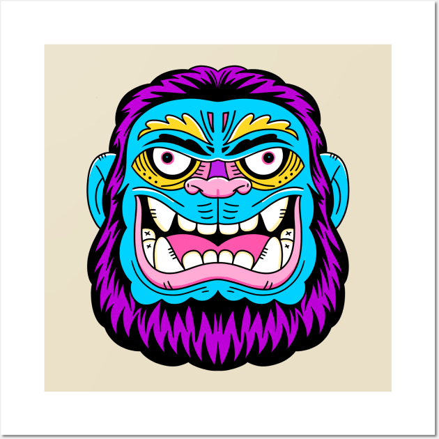 Gorilla Wall Art by geolaw